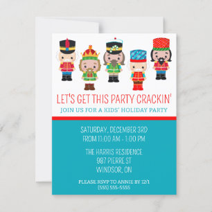 Invitation Faisons craquer cette fête ! Nutcracker