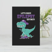 Invitation Faisons de l'épilepsie Épilepsie Épilepsie Épileps (Debout devant)