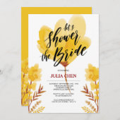 Invitation Faisons douter l'invitation de la mariée (Devant / Derrière)