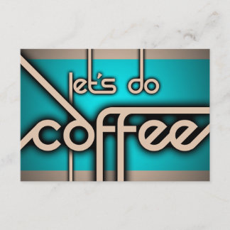Invitation faisons du café !