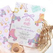 Invitation Faisons du Roller Quad Patinage à roulettes Arc Fi