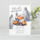 Invitation Faisons face à la fête d'Halloween (Debout devant)