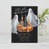 Invitation Faisons face à la fête d'Halloween (Debout devant)