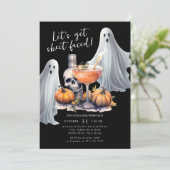 Invitation Faisons face à la fête d'Halloween (Debout devant)