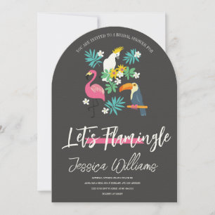 Invitation Faisons Flamingle ! Fête de Remise de Cadeaux de M