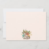 Invitation Faisons flotter et tournoyer, anniversaire de jard (Dos)