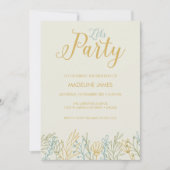 Invitation Faisons la fête (Devant)