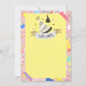 Invitation Faisons la fête (Devant)