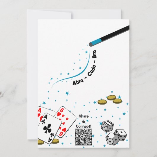 Invitation Faisons la fête d'anniversaire conjointe des enfan (Dos)