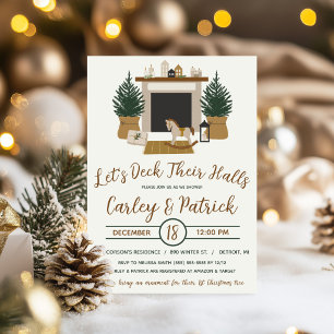 Invitation Faisons la fête dans leurs salons, Baby Shower de