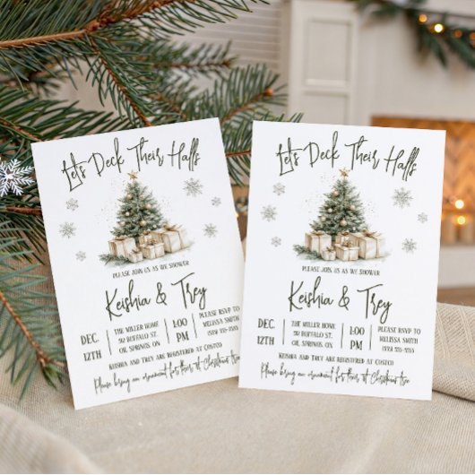 Invitation Faisons la fête dans leurs salons, Bridal Shower d