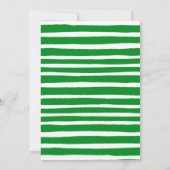 Invitation Faisons la fête en elfique | Soirée de Noël (Dos)