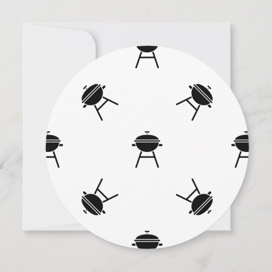 Invitation Faisons la fête ensemble BBQ record de réchauffeme (Dos)