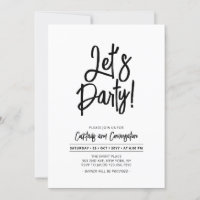 Faisons la fête | Script Chic N'Importe Quel Événe