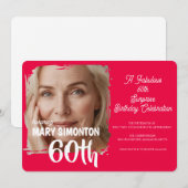 Invitation Faisons la fête ! Une magnifique célébration surpr (Devant / Derrière)