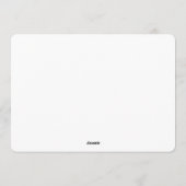 Invitation Faisons la fête ! Une magnifique célébration surpr (Dos)