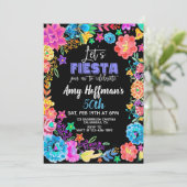 Invitation Faisons la Fiesta, Fiesta Anniversaire, (Debout devant)