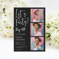 Faisons la photo blanc noir quarante anniversaire