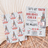 Invitation Faisons monter la température Fête de Noël
