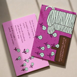 Invitation Faisons-nous emballer Maman Halloween mignonne