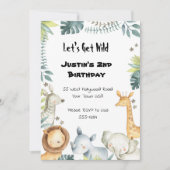 Invitation Faisons-nous le foin !Invitation d'anniversaire (Devant)