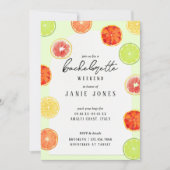 Invitation Faisons-nous Spritzer Bachelorette Party Week-end (Devant)