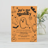 Invitation Faisons peur, soirée Halloween (Debout devant)