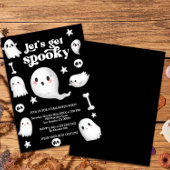 Invitation Faisons peur, soirée Halloween