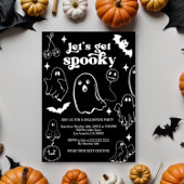 Invitation Faisons peur, soirée Halloween