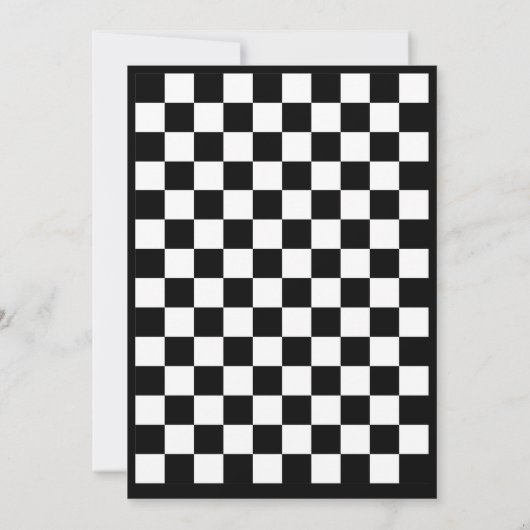 Invitation Faisons Roulement Pour, Roller Skate Glow Party (Dos)