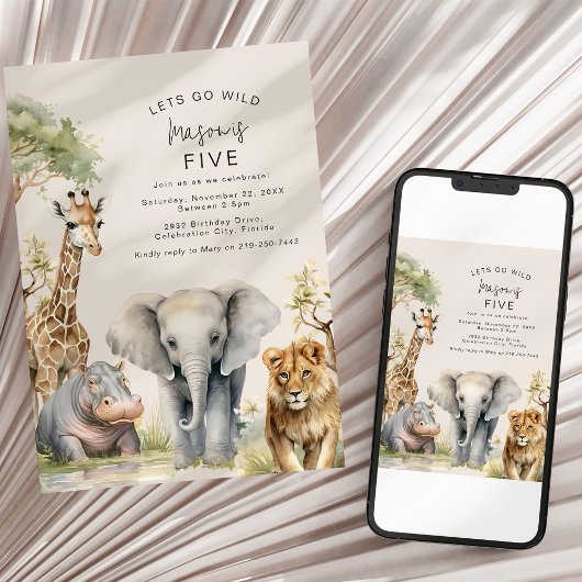 Invitation Faisons sauter | Fête d'anniversaire pour les enfa