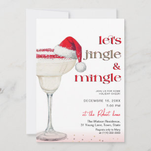 Invitation Faisons sonner et mélangeons Fête de fin d'année
