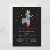 Invitation Faisons tomber Funny Piñata Baby shower Invitat (Devant)