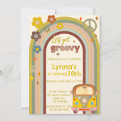 Invitation Faisons un anniversaire super (Devant)