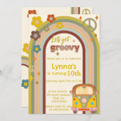 Invitation Faisons un anniversaire super (Devant / Derrière)