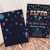 Invitation Faisons un peu la fête de Noël d'hiver