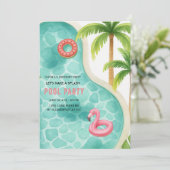 Invitation Faisons une Fête d'Anniversaire pour Enfants avec  (Debout devant)