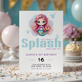 Invitation Faisons une fête d'anniversaire pour les filles en