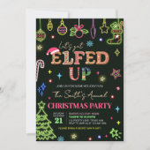 Invitation Faisons une fête de Noël (Devant)