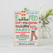 Invitation Faisons une fête de Noël au Pajama (Debout devant)