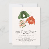 Invitation Faisons une fête de Noël avec des pulls moches mod (Devant)