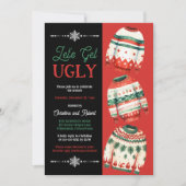 Invitation Faisons une fête moche pour le pull de Noël (Devant)