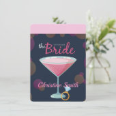 Invitation Faisons une Fête pour la Mariée (Debout devant)