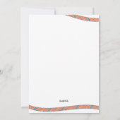 Invitation Faisons une photo de fête (Dos)