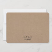 Invitation FAIT Drôle d'employée de maison d'accueil ou de se (Dos)