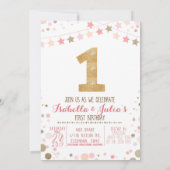 Invitation fait sur commande d'anniversaire (Dos)