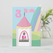 Invitation fait sur commande de fête (Debout devant)