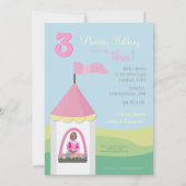 Invitation fait sur commande de fête (Dos)