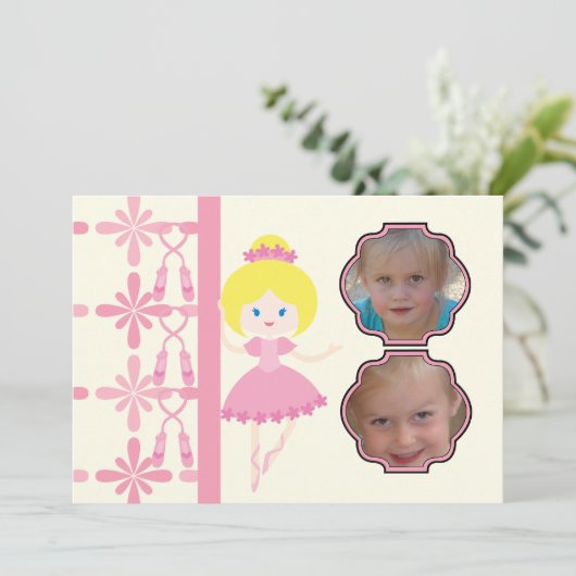 Invitation faite sur commande d'anniversaire de (Debout devant)