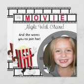 Invitation faite sur commande d'anniversaire de (Devant / Derrière)